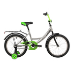 Велосипед 18" Novatrack VECTOR, цвет серебристый - фото 300148122