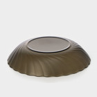 Набор посуды «Океан», 18 предметов, стекло, коричневый - Фото 7