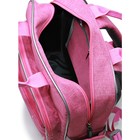 Рюкзак школьный,  синтетическая ткань, 300x390x115 см, РОЗОВЫЙ - Фото 5