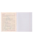 Предметная тетрадь по литературе Calligrata TOP «Журнал», 48 листов, в линейку, со справочным материалом, картонная обложка - Фото 4