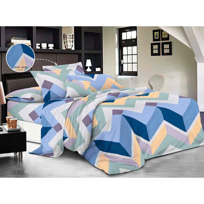 

Постельное бельё 1.5 сп, размер 150x215 см, 150x215 см, 70x70 см - 2 шт