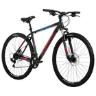 Велосипед 27.5" FOXX CAIMAN, р. 18" , цвет чёрный - Фото 2