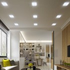 Светильник встраиваемый Эра LED, IP20, 18Вт, 120х120х21 мм, 4000К, 1500Лм, цвет белый - Фото 7