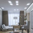 Светильник встраиваемый Эра LED, IP20, 18Вт, 120х120х21 мм, 6500К, 1500Лм, цвет белый - Фото 3