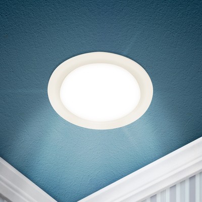 Светильник встраиваемый Эра LED, IP40, 9Вт, 118х25,5 мм, 4000К, 650Лм, цвет белый