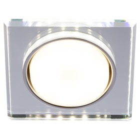 Светильник встраиваемый Эра DK LD50, IP20, 15Вт, 120х120х22 мм, 4000К, цвет зеркальный