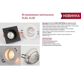 {{productViewItem.photos[photoViewList.activeNavIndex].Alt || productViewItem.photos[photoViewList.activeNavIndex].Description || 'Светильник встраиваемый Эра KL84, IP20, 50Вт, 92х34 мм, цвет черный'}}