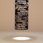 Светильник подвесной Эра PL27 BK, 60х250 мм, IP20, GU10, цвет чёрный - Фото 5
