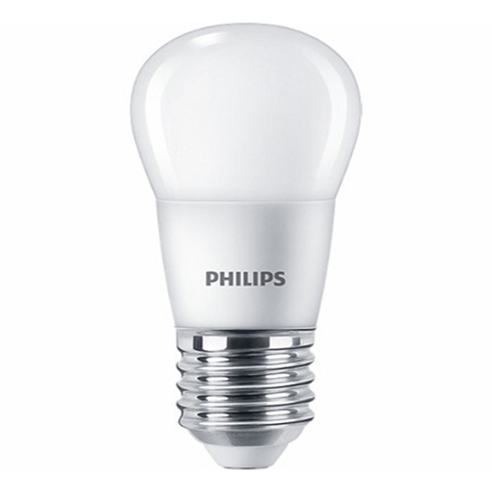 Лампы cветодиодные Philips P45, 6 Вт, E27, 620 Лм, 2700К, свечение тёплое белое - Фото 1