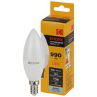 Лампа светодиодная Kodak «Свеча», 11 Вт, E14, 990 Лм, 4000К, свечение белое - фото 4324185