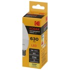 Лампа светодиодная Kodak «Свеча», 7 Вт, E27, 630 Лм, 3000К, свечение тёплое белое - Фото 3