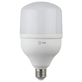 Лампа светодиодная Эра Power power, 30 Вт, Е27, 2400 Лм, 4000К, свечение белое