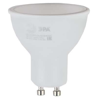 Лампа светодиодная Эра Red Line «Софит», 5 Вт, GU10, 400 Лм, 4000К, свечение белое