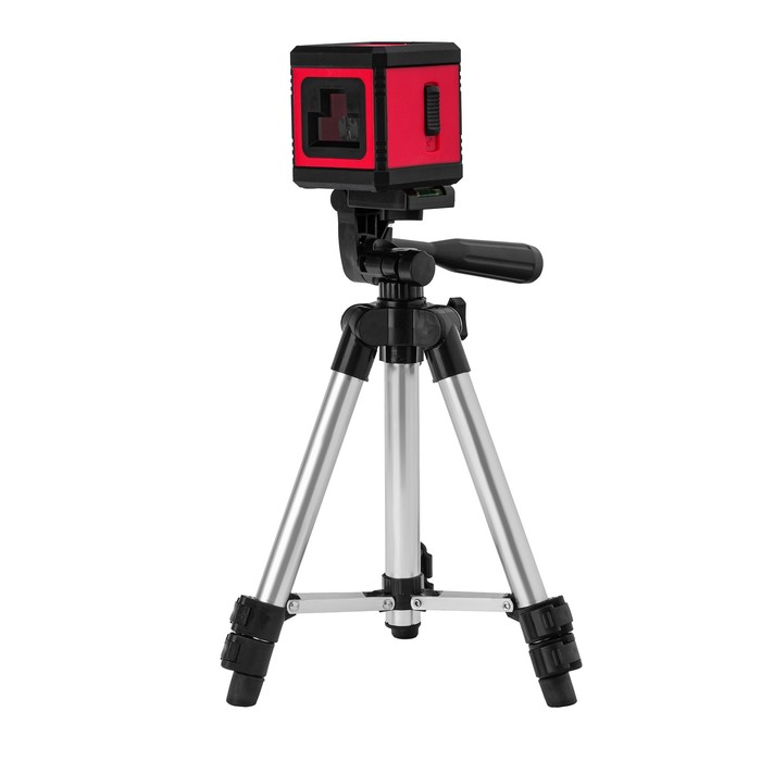 Уровень лазерный MTX XQB RED Pro SET 350185, красный, штатив, ± 0.2 мм/м, 1/4", 10 м - Фото 1