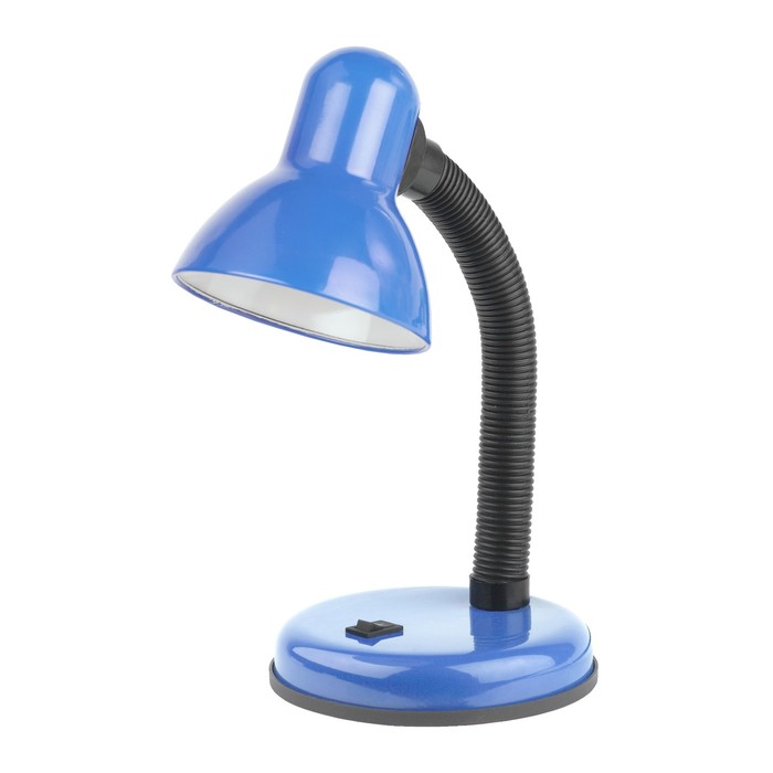 Настольный светильник Эра N-211, IP20, 40Вт, синий - Фото 1