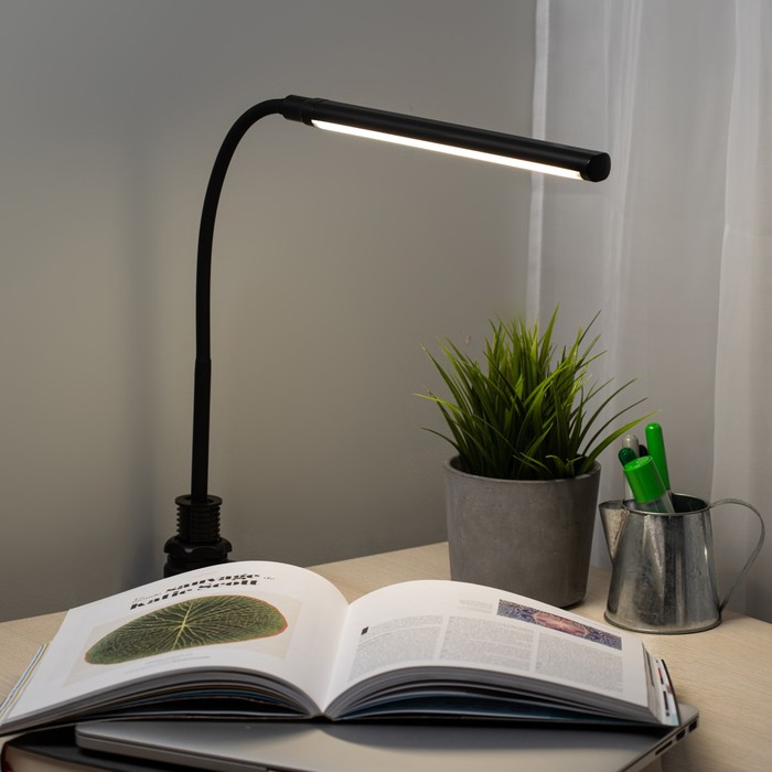 Настольный светильник Эра NLED-509, IP20, 8Вт, черный - фото 1908155389