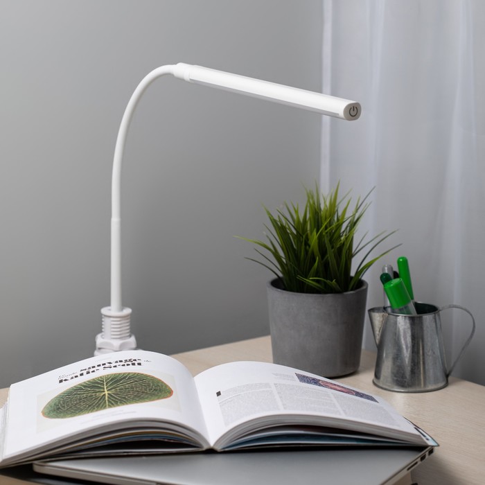 Настольный светильник Эра NLED-509, IP20, 8Вт, белый - фото 1908155399