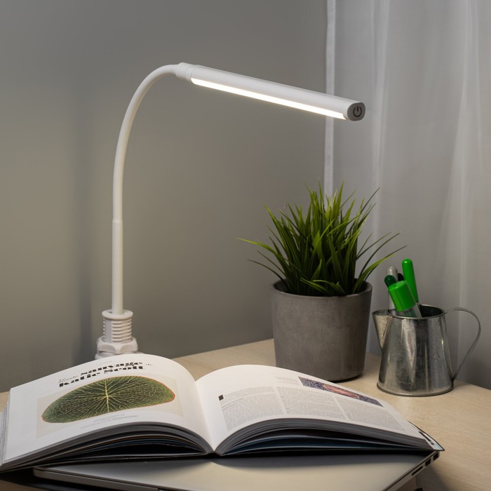 Настольный светильник Эра NLED-509, IP20, 8Вт, белый - фото 1908155400