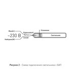 Аварийный линейный светодиодный светильник Эра, 36Вт, 6500K 3420Лм, IP65 - Фото 9