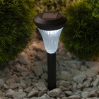 Светильник садовый Эра на солнечной батарее LED, IP54, чёрный - Фото 2