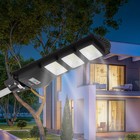 Консольный светильник Эра на солнечной батарее с датчиком движенияIP65, 60Вт, 1000Лм, 5000К, чёрный - Фото 15
