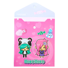 Папка-конверт на кнопке А6, с тиснением фольгой , 170х140 мм, 180мкм, deVENTE Nico, в стиле "Куроми" МИКС (комплект 12 шт) - фото 24076077 Папка-конверт на кнопке А6, с тиснением фольгой , 170х140 мм, 180мкм, deVENTE Nico, в стиле "Куроми" МИКС (комплект 12 шт) - фото 24076077