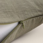 Декоративная наволочка SL Home Linen 40*40 см,  цв. зеленый, 100%лён - фото 25453038 Декоративная наволочка SL Home Linen 40*40 см,  цв. зеленый, 100%лён - фото 25453038