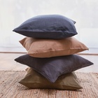 Декоративная наволочка SL Home Linen 40*40 см,  цв. зеленый, 100%лён - фото 25465196 Декоративная наволочка SL Home Linen 40*40 см,  цв. зеленый, 100%лён - фото 25465196