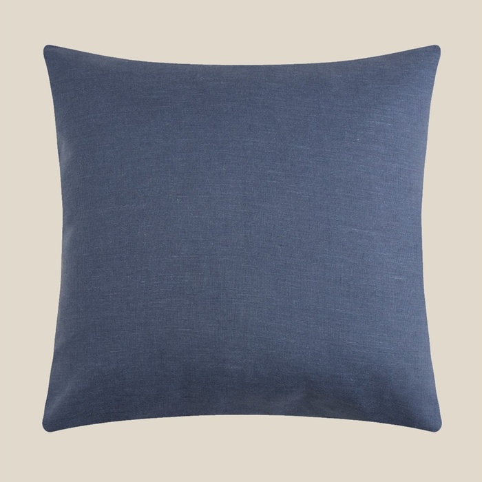 

Декоративная наволочка SL Home Linen 40*40 см, цв. синий, 100%лён