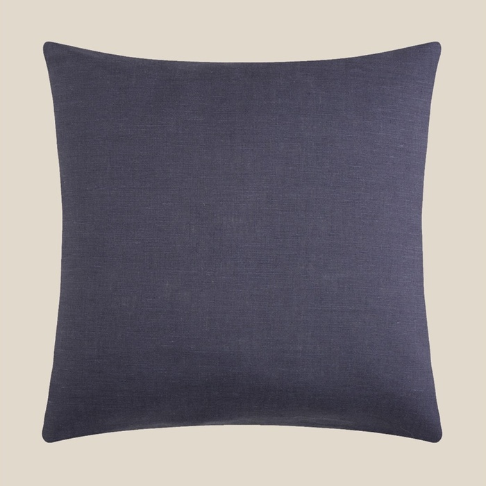 

Декоративная наволочка SL Home Linen 40*40 см, цв. Темно-синий, 100%лён
