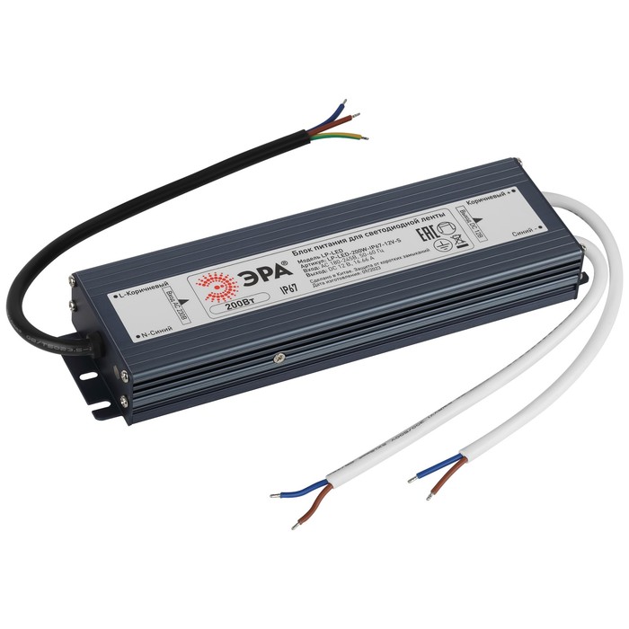 Блок питания Эра LP-LED для светодиодной ленты 12В, 200 Вт, 16.66 A