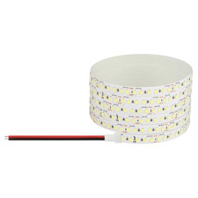 Светодиодная лента Эра, 5 м, IP20, SMD2835, 180 LED/м, 14,4 Вт/м, 12 В, свечение тёплое белое