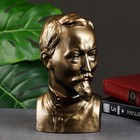 Бюст «Дзержинский», гипс, фигурка под бронзу, 12×22×8 см - Фото 1