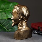 Бюст «Дзержинский», гипс, фигурка под бронзу, 12×22×8 см - Фото 3