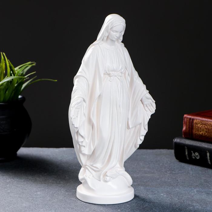 Фигура "Дева Мария" белая 23см - Фото 1