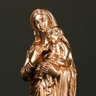 Фигура "Дева Мария с младенцем" бронза,золото 25см - Фото 4