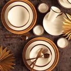 Кружка Porland Copper Line, 340 мл, цвет белый 10481054 Кружка Porland Copper Line, 340 мл, цвет белый 10481054