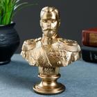 Бюст «Николай II», фигурка гипс под бронзу, 6×14×6 см - Фото 2