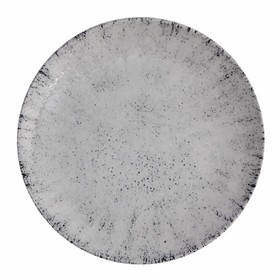 Тарелка плоская Porland Blizzard, d=25 см, цвет серый