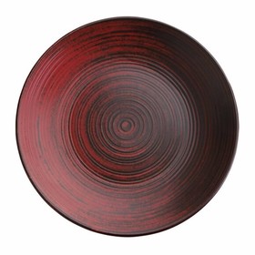 Тарелка плоская Porland Lykke, d=25 см, цвет красный