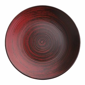 Тарелка плоская Porland Lykke, d=31 см, цвет красный