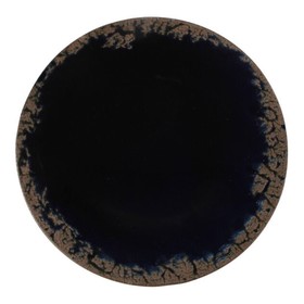 Тарелка плоская Porland Root Rusty, d=21 см, цвет чёрный