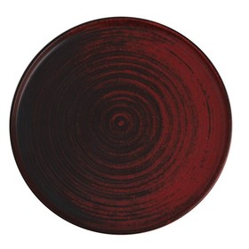 Тарелка с вертикальным бортом Porland Lykke, d=24 см, цвет красный