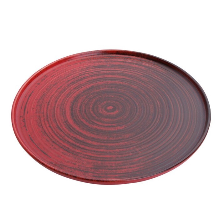 Тарелка с вертикальным бортом Porland Red, d=27 см - Фото 1