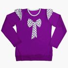 Джемпер для девочки "Бант в горошек", рост 98 см (57), цвет микс - Фото 1