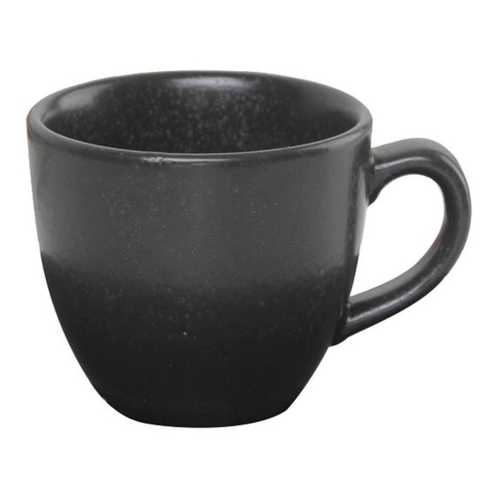 Чашка кофейная Porland Black, 80 мл - Фото 1