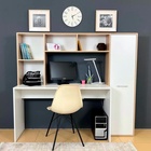 Стол угловой для школьника, 1730×496×1520 мм, цвет дуб сонома/белый - Фото 2