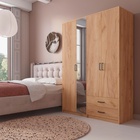 Шкаф 4-х дверный Svetlana Loft, 1478х540х2074, Дуб золотой/Венге  (артикул 10484549)  большой выбор товаров оптом и в розницу по низким ценам с доставкой