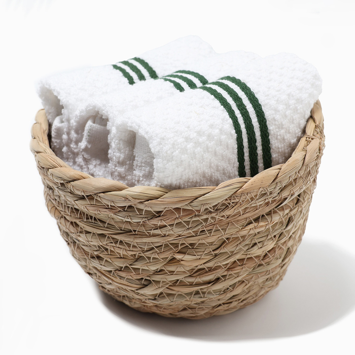 Набор декоративных новогодних салфеток «Этель» Greenish 30×30 см, 3штуки, 100%хлопок - Фото 1