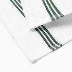 Набор декоративных новогодних салфеток «Этель» Greenish 30×30 см, 3штуки, 100%хлопок - Фото 4